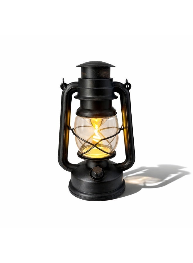 Vintage Portable LED Lantern – Old-Fashioned Decorative Hanging Lamp, Retro Style Outdoor & Indoor Lantern for Home Décor, Camping, Garden, Patio & Emergency Lighting - Image 2